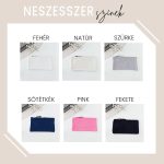 Feliratozott neszeszer - többféle színben