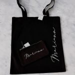 Névre szóló vászontáska