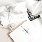 Monogramos jegyzetfüzet ezüst