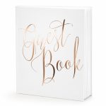 Vendégkönyv felirattal
