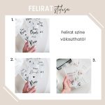 Feliratozott műanyag pohár 550 ml