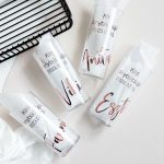 Feliratozott műanyag pohár 240 ml