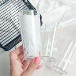 Feliratozott műanyag pohár 240 ml