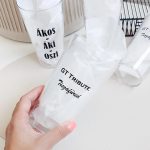 Feliratozott polikarbonát átlátszó pohár 500 ml