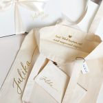 'Bright' feliratozott vászontáska