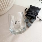 Feliratozott whiskey pohár italhűtő kövekkel