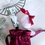 Karácsonyi kézkrém + fürdőbomba szett