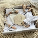 Babaváró ajándékcsomag - Fehér