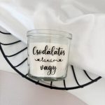 Egyedi gyertya pedagógusoknak