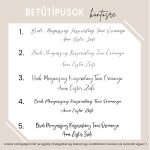 Készülődős köntös egyedi felirattal - rose gold