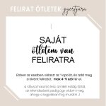 Egyedi feliratos gyertya minden alkalomra 