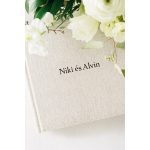 Esküvői Minimal vendégkönyv