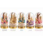 Egyedi feliratos - örökvirág búra