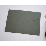 Z9255 - Oliva zöld díszboríték - 20 x 14 cm