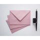 Púder rózsaszín prémium boríték - B6