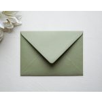Pisztáciazöld prémium boríték - B6 