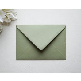 Pisztáciazöld prémium boríték - B6 