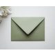 Pisztáciazöld prémium boríték - B6 