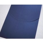 Sötétkék színű díszboríték - B6