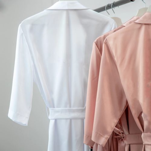 Szatén köntös feliratozás nélkül - választható színekben