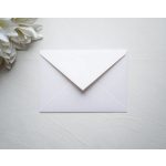 Tört fehér prémium boríték - B6