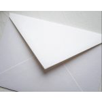 Tört fehér prémium boríték - B6