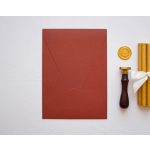 Z9248 - Tégla piros díszboríték - 20 x 14 cm