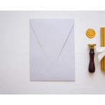 Z9263 - Világos szürke díszboríték - 20 cm x 14 cm