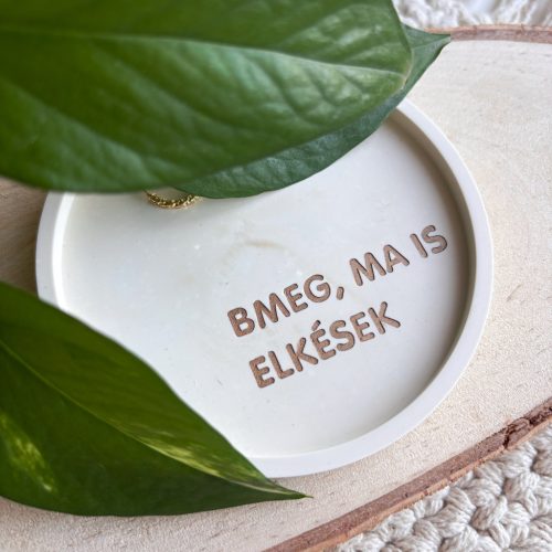 BMEG, MA IS ELKÉSEK tálka 